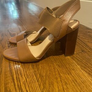 Aldo Tan Block Heel Sandals